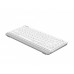 Клавіатура бездротова A4Tech FBK11 (White) Fstyler, Bluetooth / 2.4 ГГц, USB, колір білий