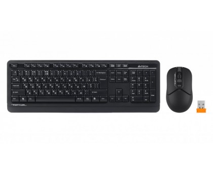 Комплект клавіатура+мишка A4Tech FG1012 (Black) Fstyler, бездротовий, колір чорний Комплект клавіатура+мишка A4Tech FG1012 (Black) Fstyler, бездротовий, колір чорний