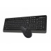 Комплект клавіатура+мишка A4Tech FG1012 (Black) Fstyler, бездротовий, колір чорний