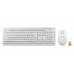 Комплект клавіатура+мишка A4Tech FG1012 (White) Fstyler, бездротовий, колір білий