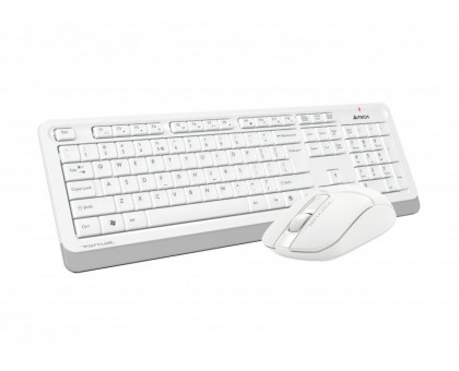 Комплект клавіатура+мишка A4Tech FG1012 (White) Fstyler, бездротовий, колір білий Комплект клавіатура+мишка A4Tech FG1012 (White) Fstyler, бездротовий, колір білий