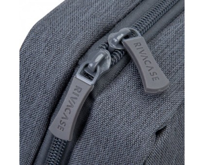 Сумка для ноутбука 15.6" RIVACASE 7532 (Dark Grey), колекція "Prater", темно-сіра