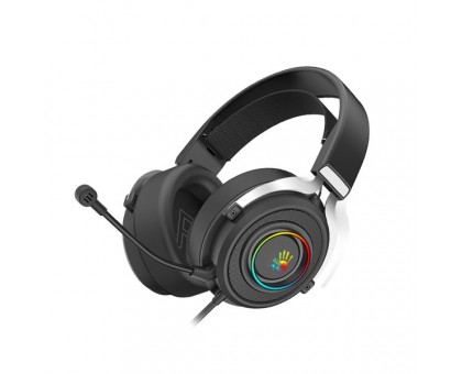Гарнітура ігрова Bloody G535Py (Black+Silver) з мікрофоном, об'ємний звук, RGB підсвічування, USB+3.5 jack Гарнітура ігрова Bloody G535Py (Black+Silver) з мікрофоном, об'ємний звук, RGB підсвічування, USB+3.5 jack