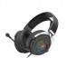 Гарнітура ігрова Bloody G535Py (Black+Silver) з мікрофоном, об'ємний звук, RGB підсвічування, USB+3.5 jack