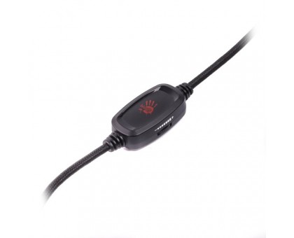 Гарнітура ігрова Bloody G535Py (Black+Silver) з мікрофоном, об'ємний звук, RGB підсвічування, USB+3.5 jack Гарнітура ігрова Bloody G535Py (Black+Silver) з мікрофоном, об'ємний звук, RGB підсвічування, USB+3.5 jack