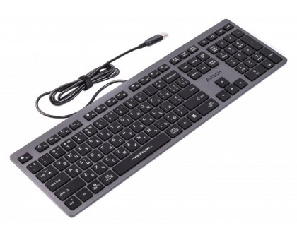 Клавіатура A4Tech FX-50 USB (Grey), Fstyler, сірий колір, USB Клавіатура A4Tech FX-50 USB (Grey), Fstyler, сірий колір, USB