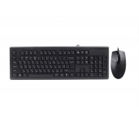 Комплект клавіатура+мишка A4Tech KR-83+OP-720S, USB, Чорна