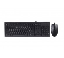 Комплект клавіатура+мишка A4Tech KR-83+OP-720S, USB, Чорна