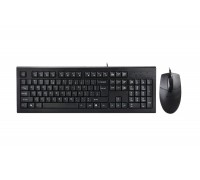 Комплект клавіатура+мишка A4Tech KR-85+OP-720S, USB, Чорна
