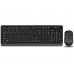 Комплект клавіатура+мишка A4Tech FG1010S (Grey) Fstyler, бездротовий, USB, чорний+сірий колір