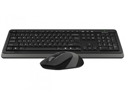 Комплект клавіатура+мишка A4Tech FG1010S (Grey) Fstyler, бездротовий, USB, чорний+сірий колір Комплект клавіатура+мишка A4Tech FG1010S (Grey) Fstyler, бездротовий, USB, чорний+сірий колір