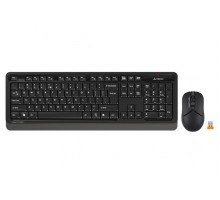 Комплект клавіатура+мишка A4Tech FG1012S (Black) Fstyler, бездротовий, колір чорний