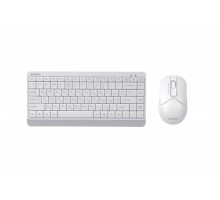 Комплект клавіатура+мишка A4Tech FG1112 (White) Fstyler, бездротовий, USB, білий