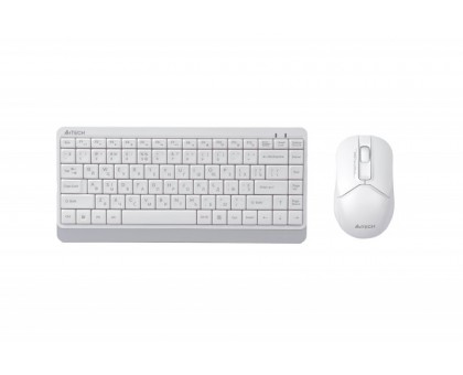 Комплект клавіатура+мишка A4Tech FG1112 (White) Fstyler, бездротовий, USB, білий Комплект клавіатура+мишка A4Tech FG1112 (White) Fstyler, бездротовий, USB, білий