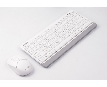 Комплект клавіатура+мишка A4Tech FG1112 (White) Fstyler, бездротовий, USB, білий Комплект клавіатура+мишка A4Tech FG1112 (White) Fstyler, бездротовий, USB, білий