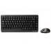 Комплект клавіатура+мишка A4Tech FG1112S (Black) Fstyler, бездротовий, USB, чорний