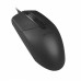 Миша A4Tech OP-720S USB (Black), дротова, беззвучне натискання, 1200 dpi, чорна
