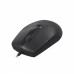Миша A4Tech OP-720S USB (Black), дротова, беззвучне натискання, 1200 dpi, чорна