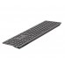 Клавіатура A4Tech FBX50C (Grey) Fstyler бездротова з ножичним перемикачем, сірий