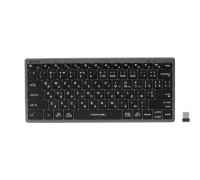 Клавіатура A4Tech FBX51C (Grey) Fstyler бездротова з ножичним перемикачем, сіра