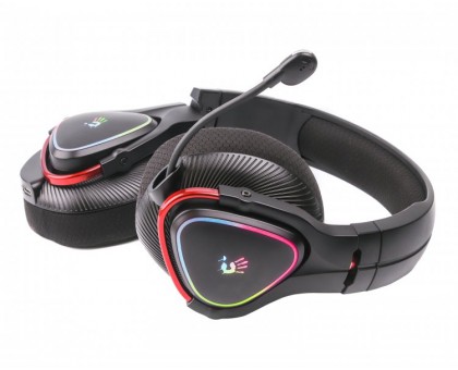 Навушники ігрові Bloody MR710 (Black), RGB, Bluetooth + 2.4GHz + 3.5 jack, колір чорний Навушники ігрові Bloody MR710 (Black), RGB, Bluetooth + 2.4GHz + 3.5 jack, колір чорний