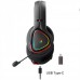 Навушники ігрові Bloody MR710 (Black), RGB, Bluetooth + 2.4GHz + 3.5 jack, колір чорний