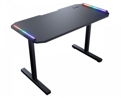 Стіл для геймера Cougar DEIMUS 120, ергономічний дизайн, USB 3.0/Type-C Extension хаб, RGB підсвічування
