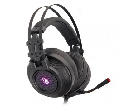 Гарнітура ігрова Bloody G525 (Black) з мікрофоном, 7.1 віртуальний звук, RGB, USB, чорна Гарнітура ігрова Bloody G525 (Black) з мікрофоном, 7.1 віртуальний звук, RGB, USB, чорна