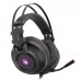 Гарнітура ігрова Bloody G525 (Black) з мікрофоном, 7.1 віртуальний звук, RGB, USB, чорна