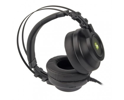 Гарнітура ігрова Bloody G525 (Black) з мікрофоном, 7.1 віртуальний звук, RGB, USB, чорна Гарнітура ігрова Bloody G525 (Black) з мікрофоном, 7.1 віртуальний звук, RGB, USB, чорна