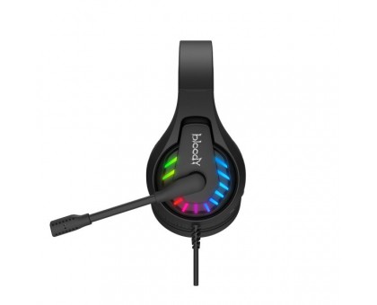 Гарнітура ігрова Bloody G230p з LED підсвічуванням, чорний колір, USB + 3.5 jack Гарнітура ігрова Bloody G230p з LED підсвічуванням, чорний колір, USB + 3.5 jack