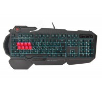Ігрова клавіатура A4Tech Bloody B318 (Black) LK, чорна, підсвічування клавіш, USB