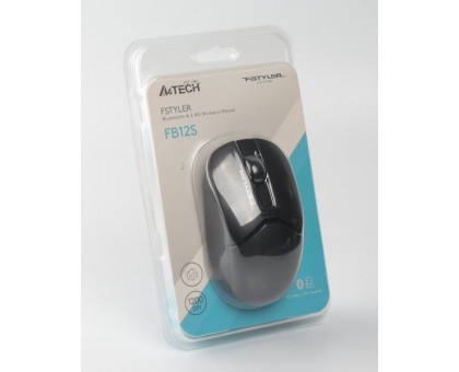 Миша бездротова A4Tech Fstyler FB12S (Black), USB, колір чорний Миша бездротова A4Tech Fstyler FB12S (Black), USB, колір чорний