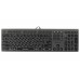 Клавіатура A4Tech FX60 USB (Grey) White backlit Fstyler, сірий колір, USB, біле підсвічування