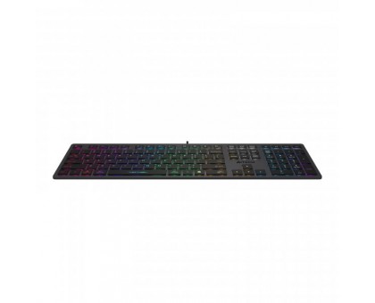 Клавіатура A4Tech Fstyler FX60, сірий колір, USB, неонове підсвічування Клавіатура A4Tech Fstyler FX60, сірий колір, USB, неонове підсвічування