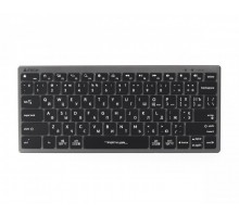 Клавіатура A4Tech FX61 USB (Grey) Fstyler, з ножичним перемикачем, сірий колір, USB, біле підсвічування
