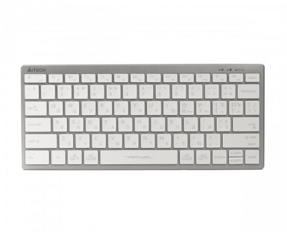 Клавіатура A4Tech FX61 USB (White) Fstyler, білий колір, USB, блакитне підсвічування Клавіатура A4Tech FX61 USB (White) Fstyler, білий колір, USB, блакитне підсвічування