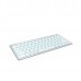 Клавіатура A4Tech FX61 USB (White) Fstyler, білий колір, USB, блакитне підсвічування