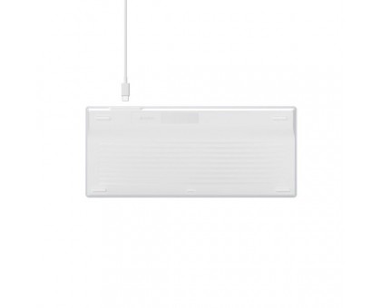 Клавіатура A4Tech FX61 USB (White) Fstyler, білий колір, USB, блакитне підсвічування Клавіатура A4Tech FX61 USB (White) Fstyler, білий колір, USB, блакитне підсвічування