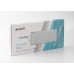 Клавіатура A4Tech FX61 USB (White) Fstyler, білий колір, USB, блакитне підсвічування