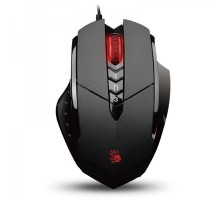 Миша ігрова A4Tech Bloody V7MA (Black), 3200 CPI, з підсвічуванням, USB, чорна