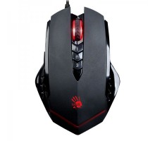 Миша ігрова A4-Tech Bloody V8MA, чорна, з підсвічуванням, USB