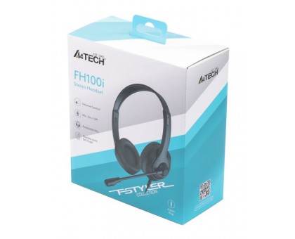 Гарнітура A4-Tech FH100i USB,колір чорний Гарнітура A4-Tech FH100i USB,колір чорний