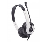 Гарнітура A4Tech FH100U (Panda) Fstyler USB, колір чорний + білий