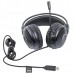 Гарнітура A4Tech FH300U (Black) Fstyler USB, колір чорний