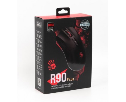 Миша ігрова бездротова A4-Tech Bloody R90 Plus (Black), чорна