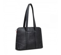 Сумка для ноутбука RivaCase 8992, 14", жiноча, колекцiя "Orly", екошкiра, чорний