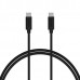 Кабель Choetech CC0004, преміум якість USB 3.1 C-тато/C-тато, 3,0 м.