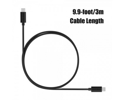 Кабель Choetech CC0004, преміум якість USB 3.1 C-тато/C-тато, 3,0 м. Кабель Choetech CC0004, преміум якість USB 3.1 C-тато/C-тато, 3,0 м.