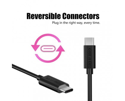 Кабель Choetech CC0002, преміум якість USB 2.0 C-тато/C-тато, 1,0 м. Кабель Choetech CC0002, преміум якість USB 2.0 C-тато/C-тато, 1,0 м.